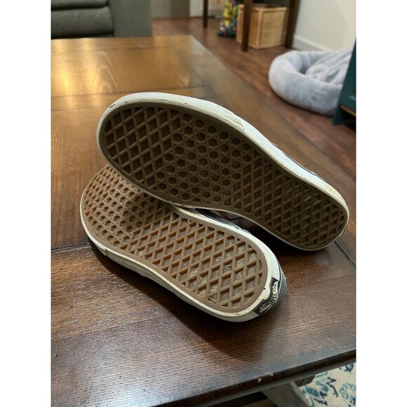 Vans Grey Lace Up Sneakers Era Classic Style Youth Size 6 - Picture 6 of 9